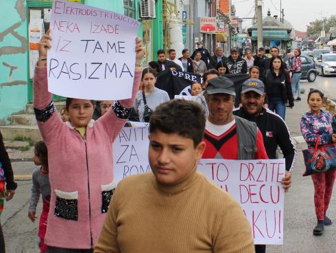 romi protest