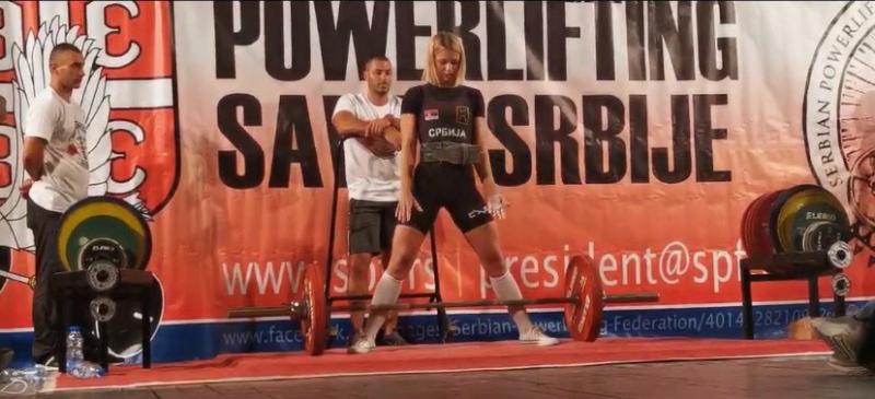 sanja mirkovic powerlifting 1