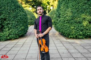 Aleksa Spasić violinista; foto: 