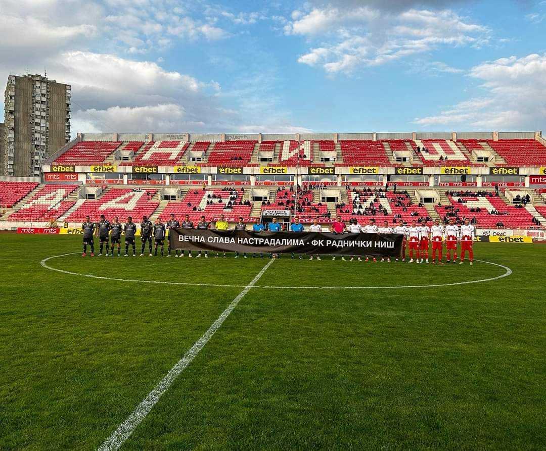 FK Radnički Niš - Radnički - Vojvodina 1:0