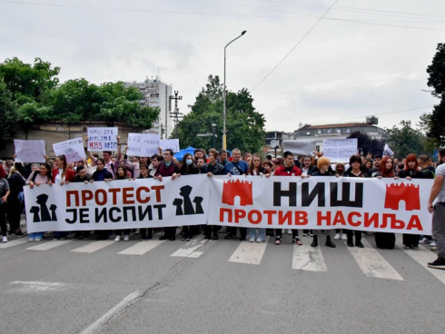 Srbija protiv nasilja protest