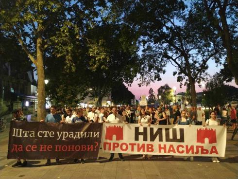 Protest Niš, Srbija protiv nasilja