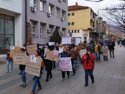 vranje, protest, foto slobodna rec