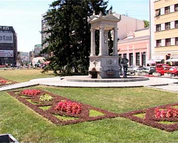 Nis centar grada pokrivanje