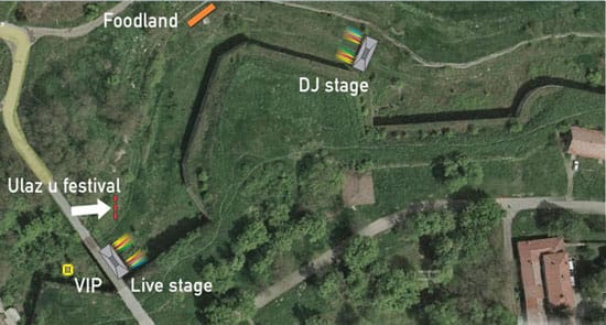 Lokacija festivala 1