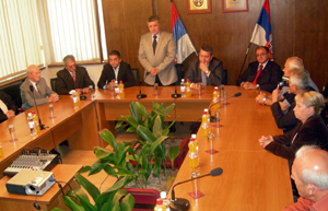 Prijem kod gradonacelnika Vranja