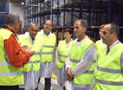 Medijana u obilasku fabrike Koka Kole