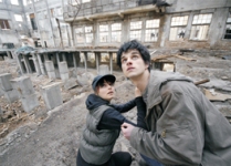 Novica i Bojana sa snimanja manja