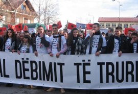 Presevo protest studenata