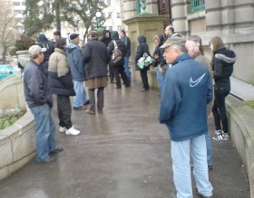 Protest izbeglih lica