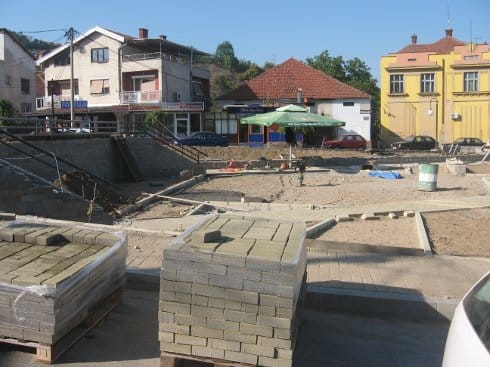 Rekonstrukcija centralnog trga u Vladičinom Hanu 9 vladicin han rekonstrukcija
