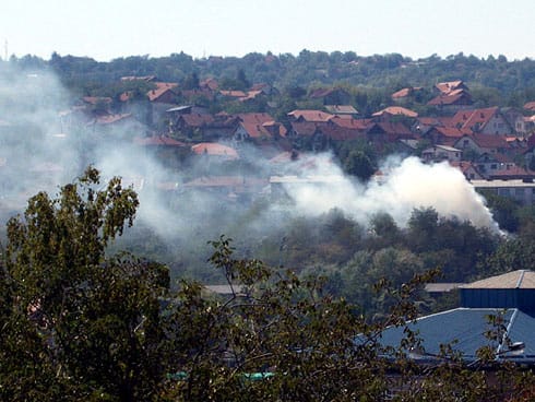 Dim iznad Niša uznemirio građane 13 dim iza stadiona