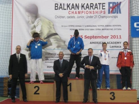 Balkanska bronza za nišku karatistkinju 10 karate dragana