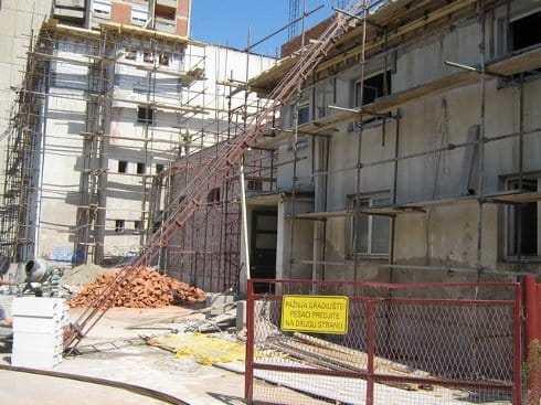 leskovac pozoriste rekonstrukcija