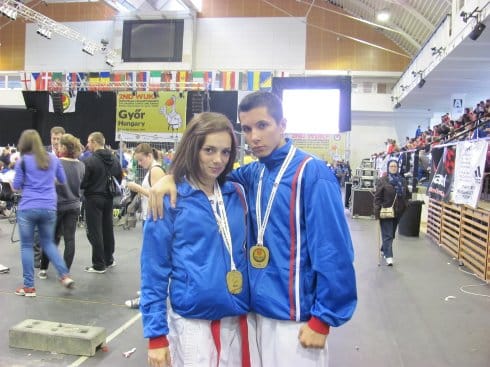 Karatisti "Niša" osvojili bronze na EP 9 karate aleksandra i nikola