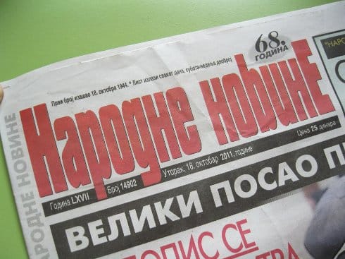 67 godina Narodnih novina 10 narodne novine