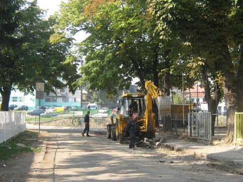 leskovac metroparking gradnja ulice