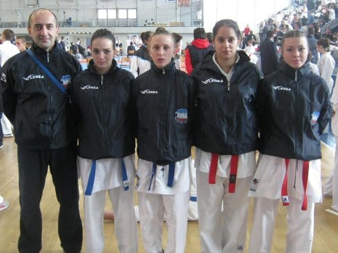 Karatiskinje Niša u Premijer ligi 7 karate klub nis seniori