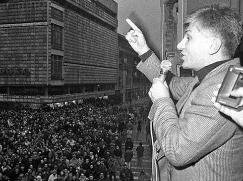 Tribina o protestima 96/97. 2 zajedno sasa djordjevic