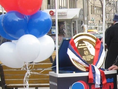 Nišlije videle pehar Evropskog prvenstva 1 pehar