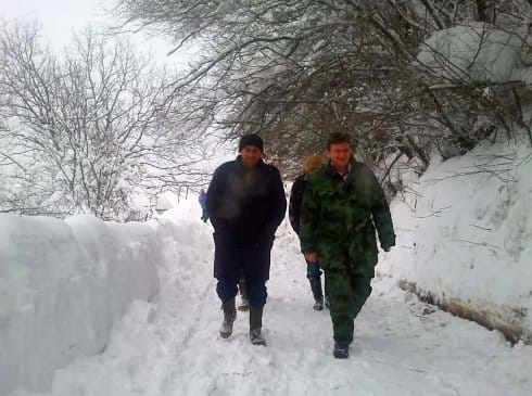 Lebane: u blokadi 145 domaćinstava 13 lebane sneg