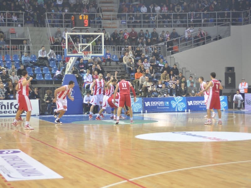 KRK: Zvezda pobedila BKK Radnički 11 kup koraca zvezda bkk