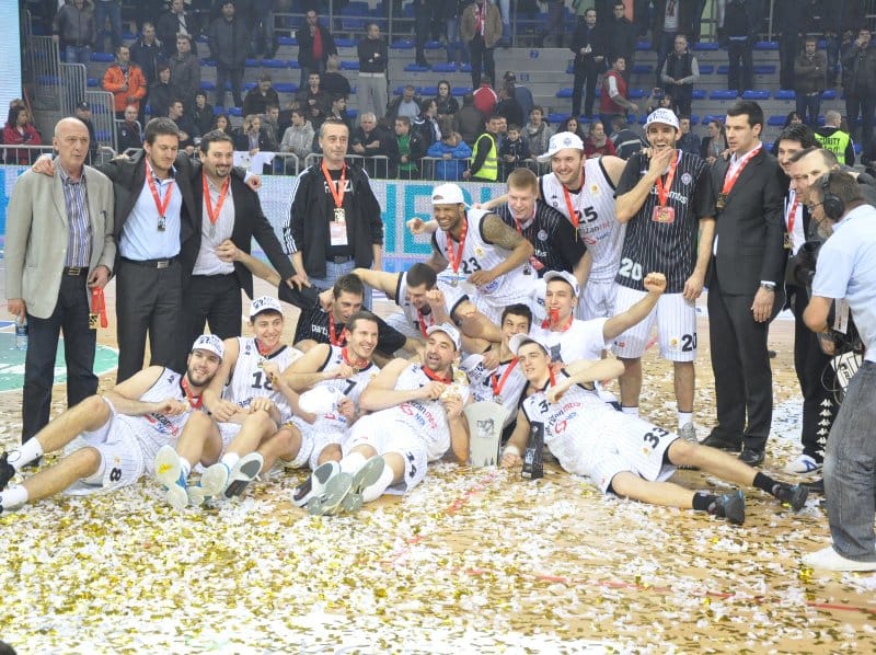 Partizan osvojio Kup Koraća u Nišu 4 partiyan kup