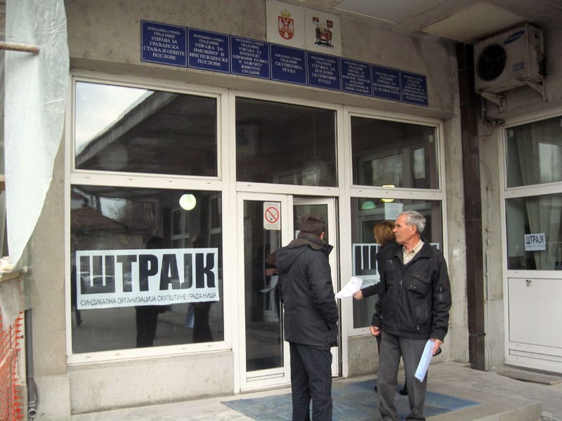 strajk opstina