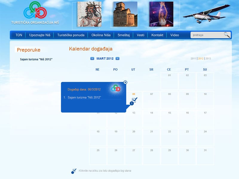 TON sajam turizma 2012