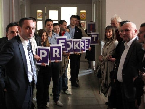 Niš: LDP predao izbornu listu 1 preokret