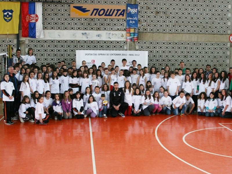 U Vranju održan "Sportski čas" 16 vranje odbojkaski cas