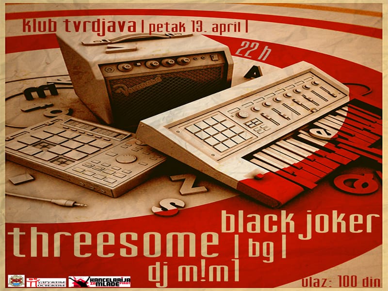 Pirot Threesome Black Joker