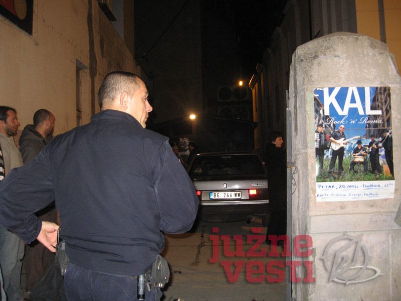 kal koncert policija