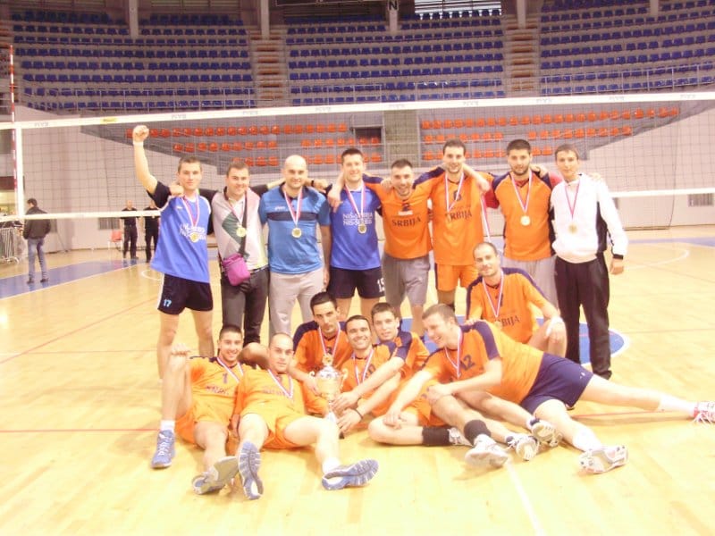 Niški studenti na Evropskim sportskim igrama 12 odbojkasi univeryiteta