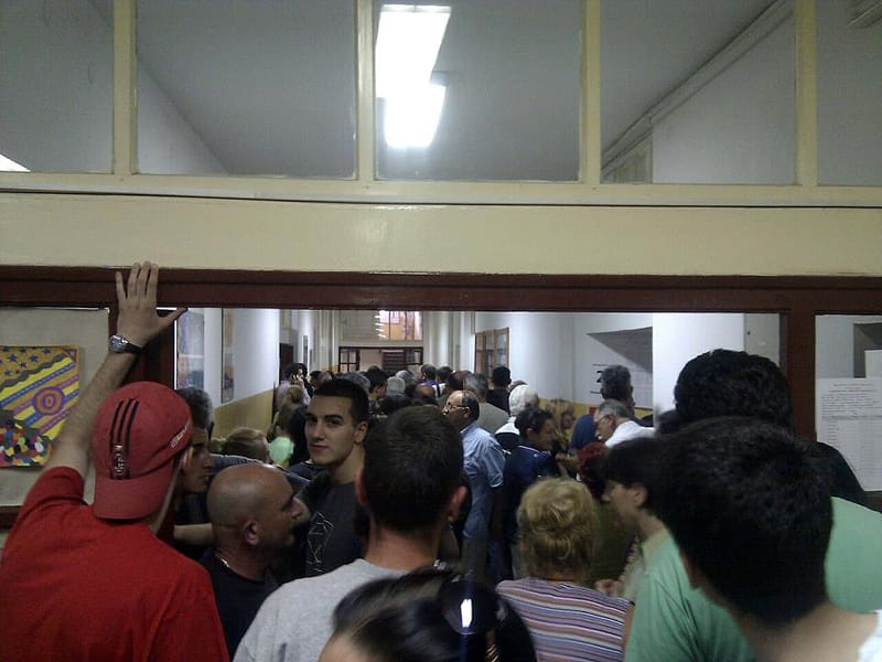 Niš: i dalje gužva na biralištima 11 posecenost