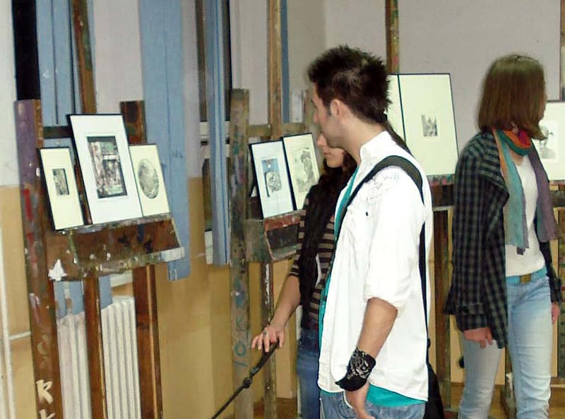 NIS izloyba u Umetnickoj skoli