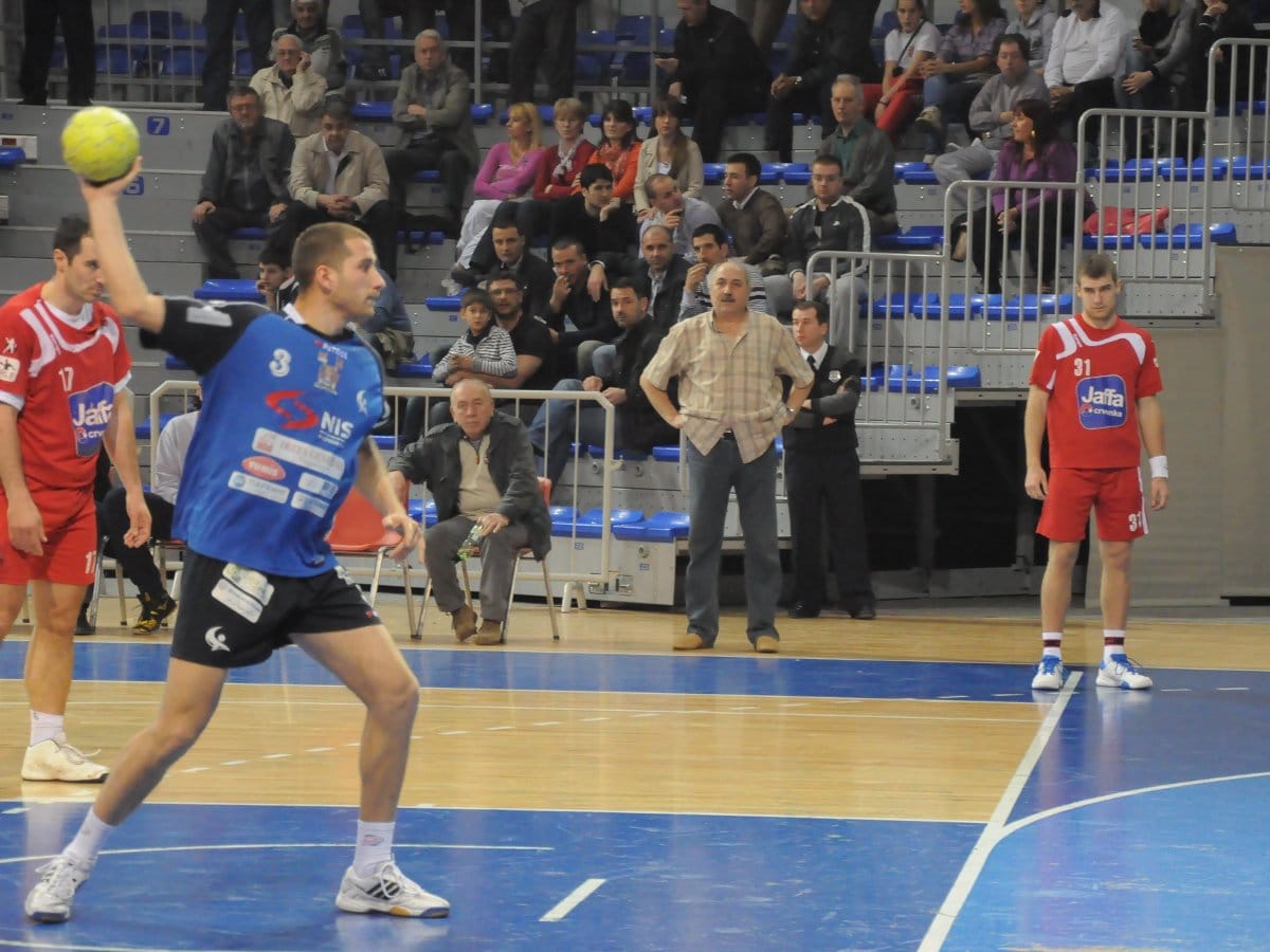 RK Železničar igra sa Velikom Britanijom 1 stefan jovanovic zeleznicar