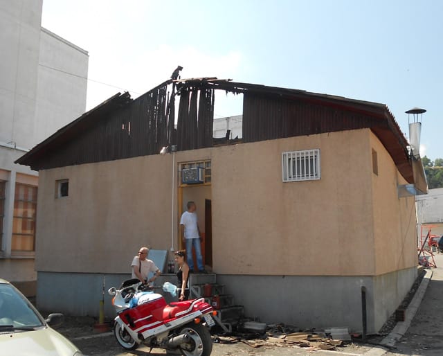 Pozar bolnica pomocna 2