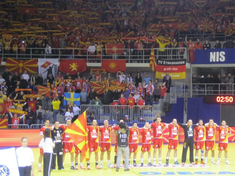 makedonci rukomet u hali cair