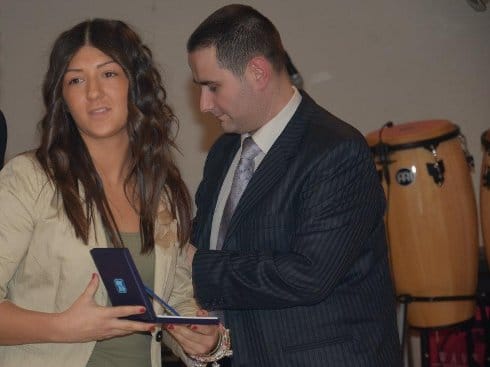 Sara Božić sedma na Evropskom kupu 1 sara bozic prima nagradu