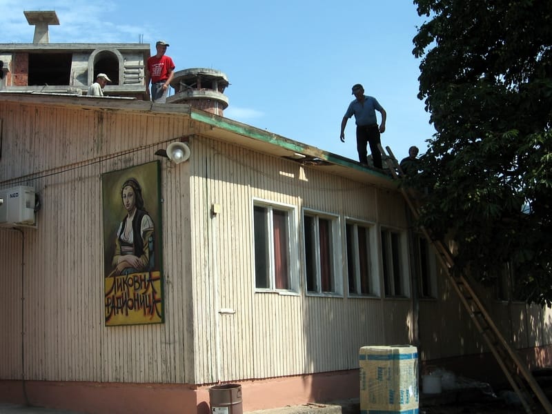 Krov na Likovnoj radionici