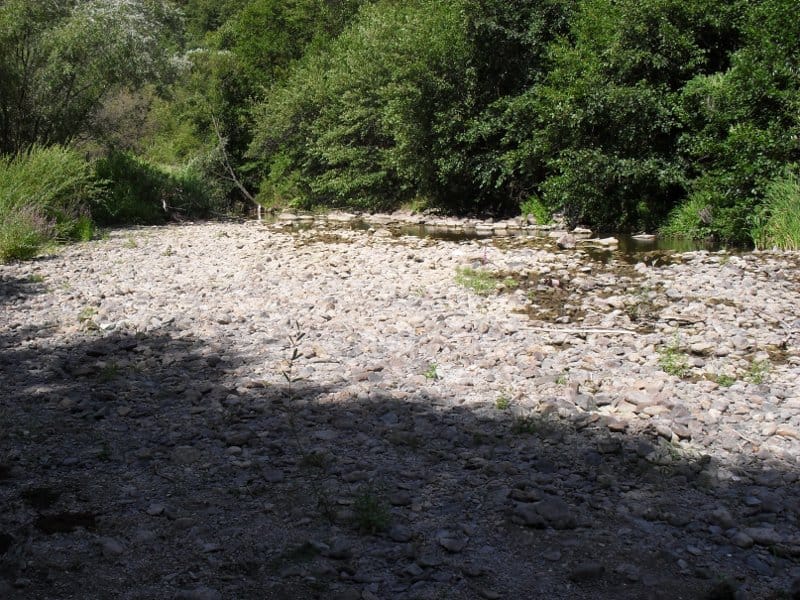 Reka kod Kuršumlije skoro bez vode 13 kursumlija reka kosanica
