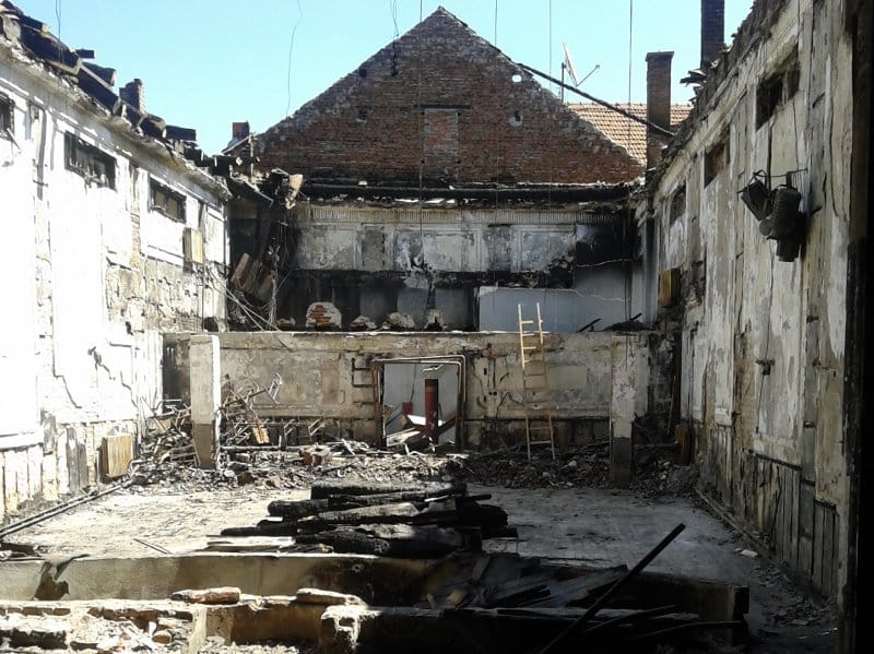 Nova akcija za vranjsko pozorište 20 vranje pozoriste bora stankovic izgorelo