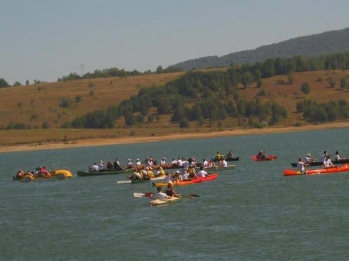 Završena "Vlasinska regata" 16 vlasinsko jezero eko regata