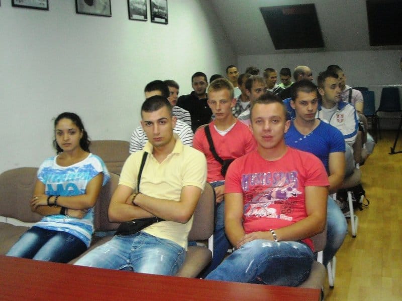 Počela škola za fudbalske sudije 1 nis skola za fudbalske sudije