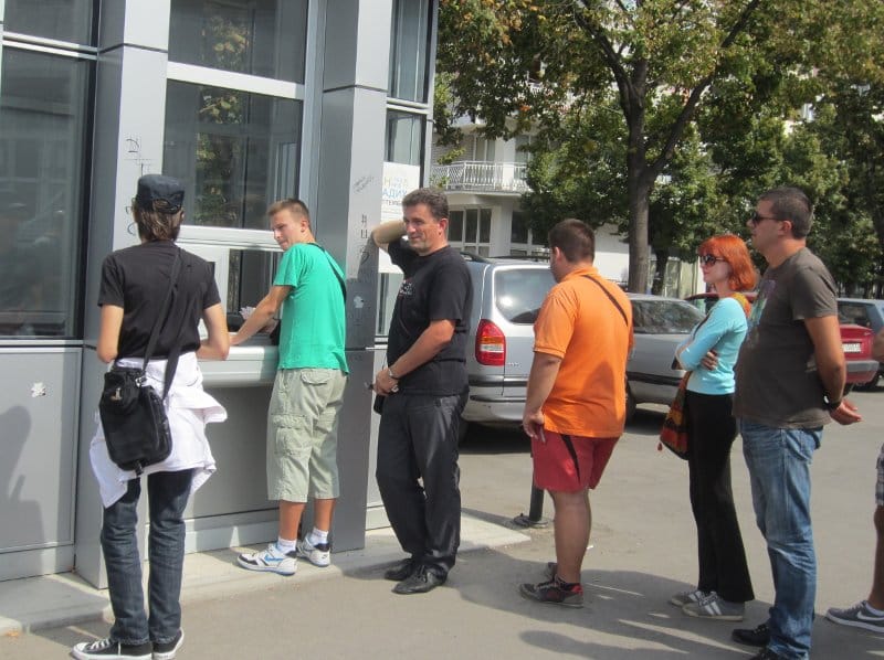 red za karte za Radnicki