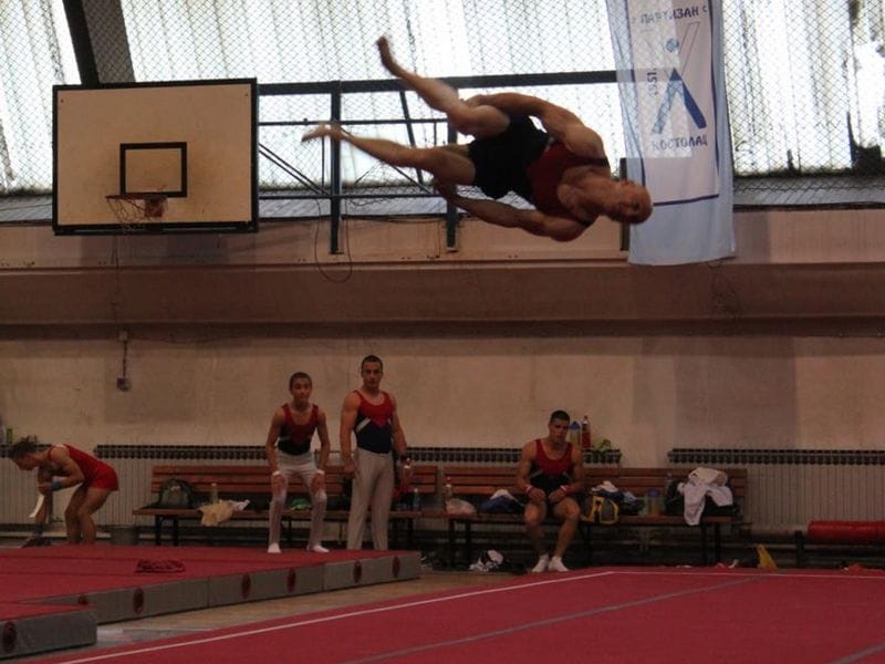 Niški gimnastičar prvak Srbije 4 milos paunovic