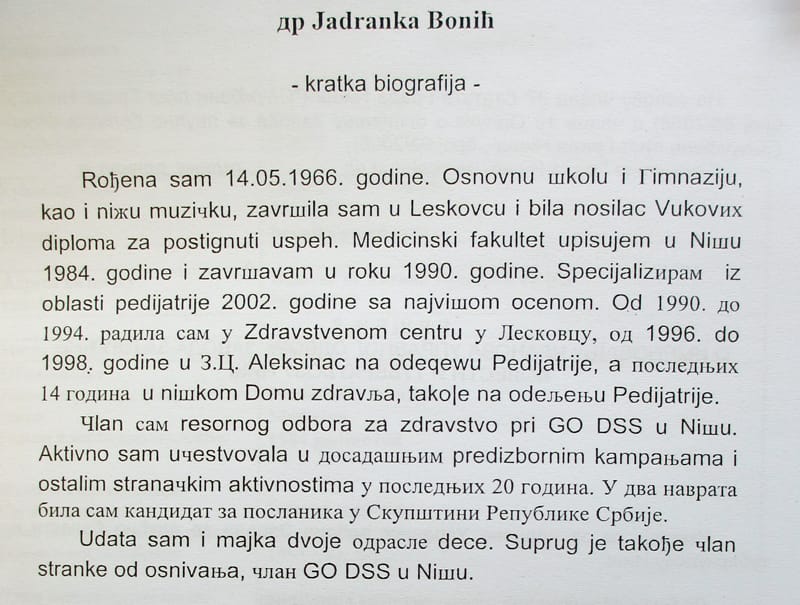 jadranka bonic