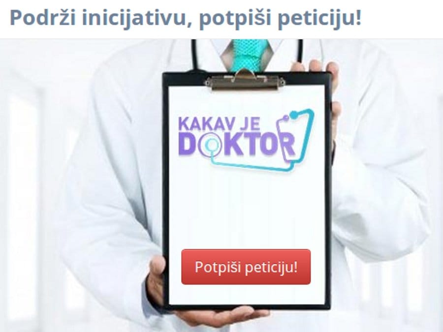 Peticija za ocenjivanje rada lekara 1 Untitled