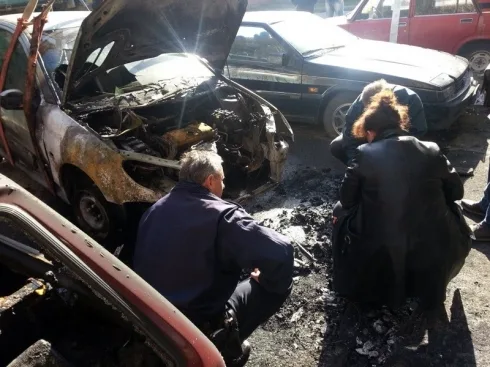 Određen pritvor za "piromane" 4 zapaljen auto vranje